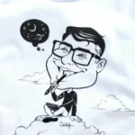 t shirt caricature David motif